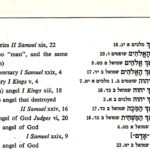 A Classified Concordance to the early Prophets in their Various Subjects