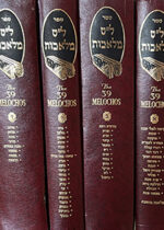 39 Melochos by Rabbi Dovid Ribiat