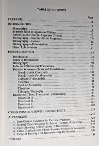 Fragments from Hellenistic Jewish Authors: Volume IV, Orphica