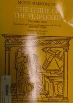 Maimonides. The Guide For The Perplexed