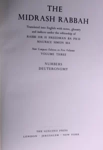 Midrash Rabbah Vol. 3