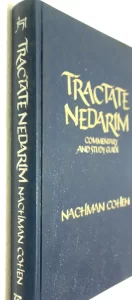 Tractate Nedarim By Nachman Cohen