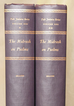 Midrash On Psalms. Yale Judaica Series – HebrewUsedBooks.com – Free ...